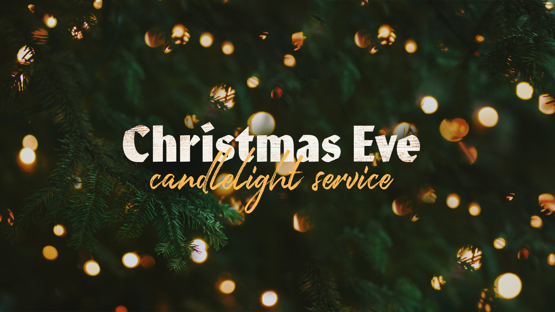 Christmas Eve Candlelight Service