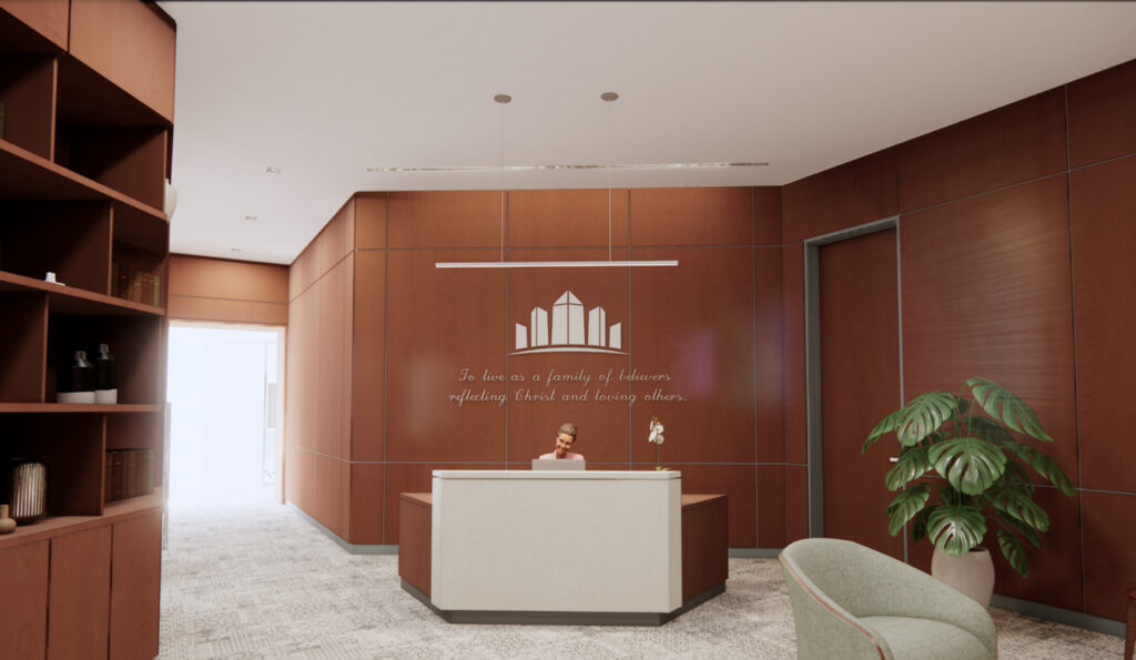 Campus Church Office Reception